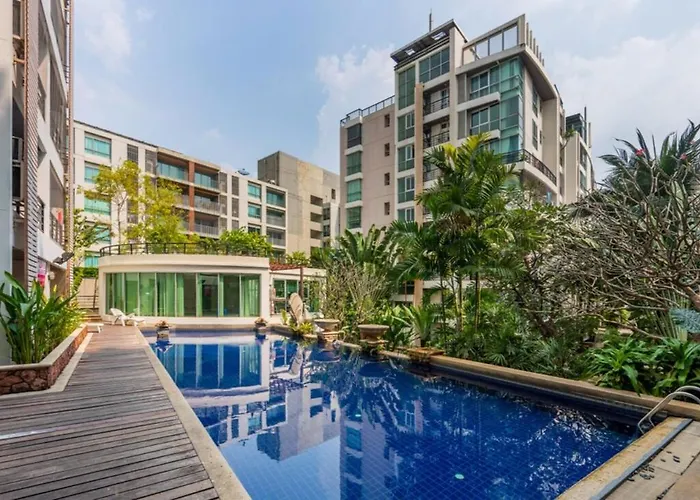 公寓 Elegant Vintage 3br Family Sathorn 曼谷